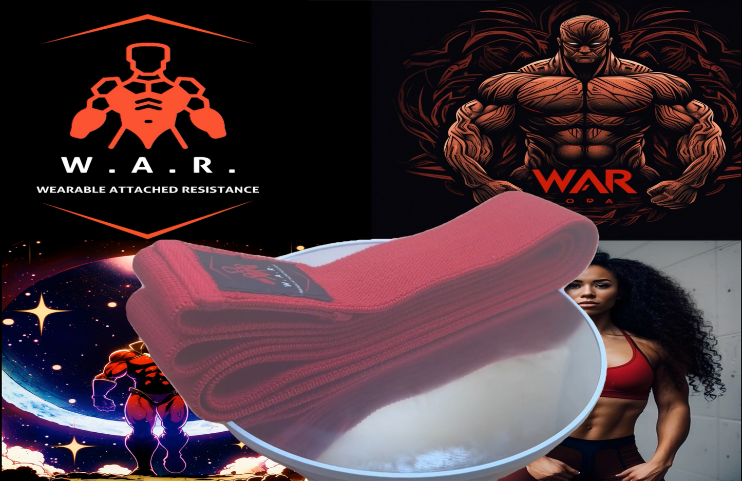 W.A.R. Vertical Bands (Y) - Exo-Spine