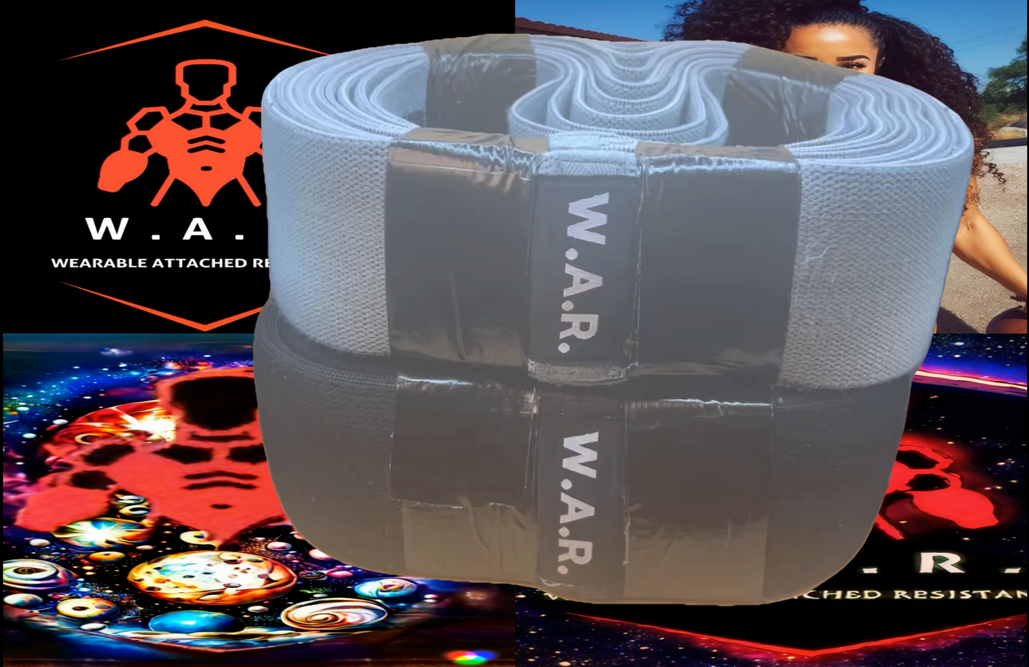 W.A.R. Horizontal Bands (X) - Exo-Pelvis