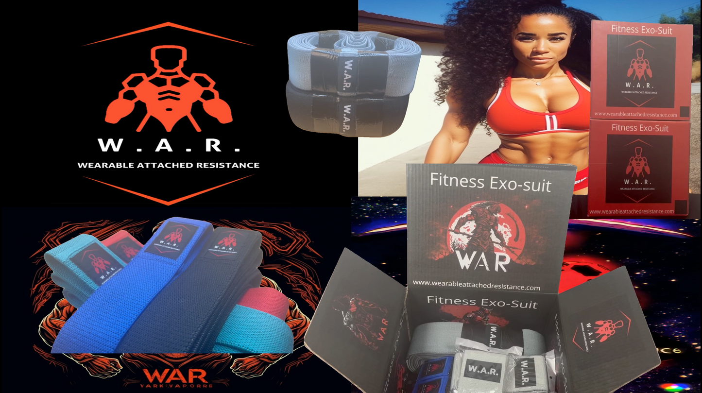 Wearable Attached Resistance Fitness Exo-Suit: Anchored