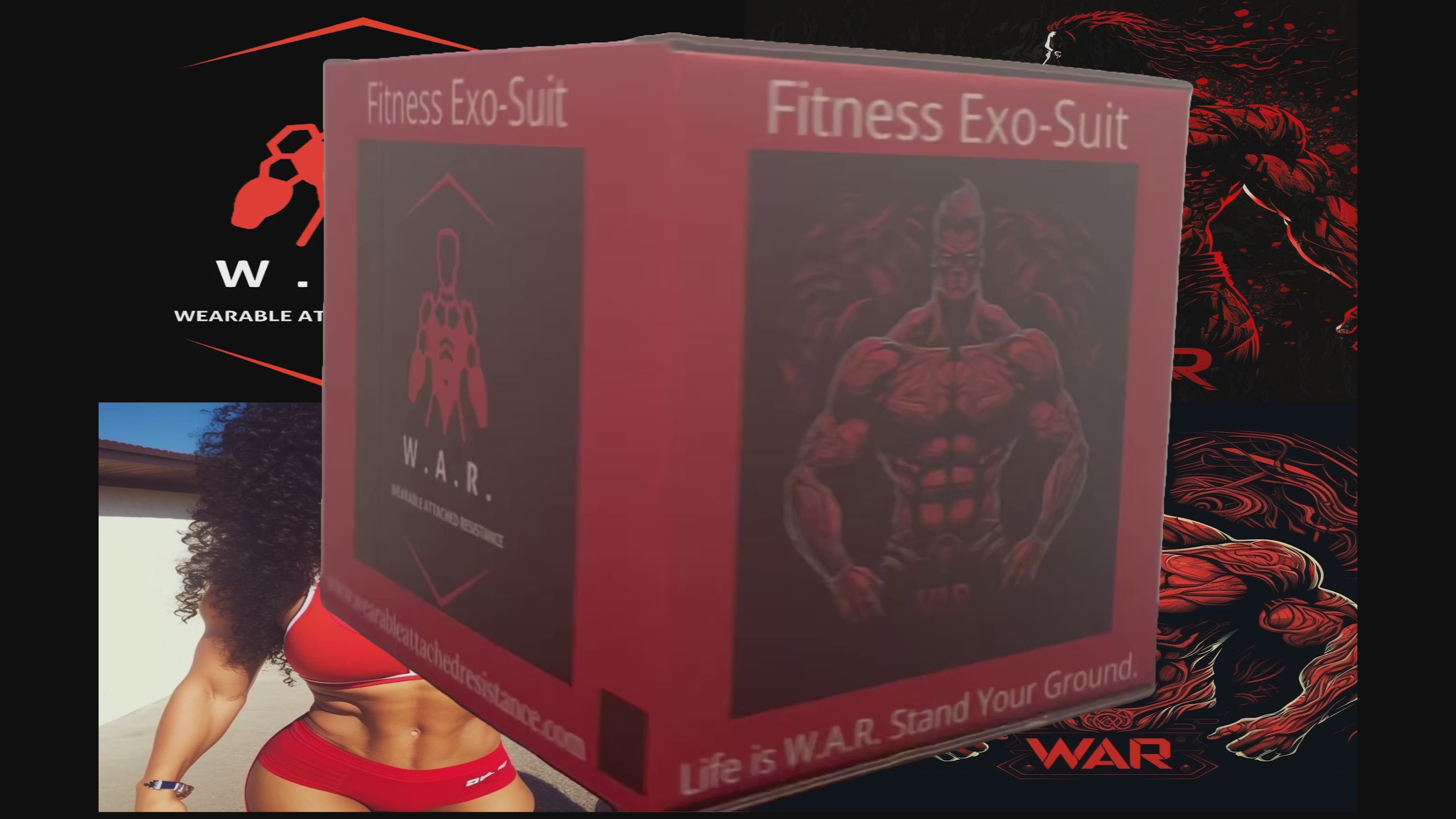 W.A.R. Wearable Attached Resistance: Revolutionary Fitness Exo-Suit ...